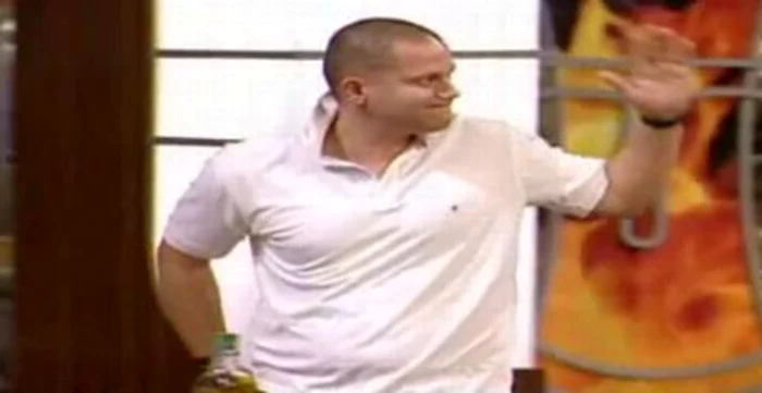 Gabriel Godeanu, supărat că a fost eliminat de la MasterChef (Foto: captură video Pro TV)