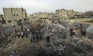 Armata israeliană a lansat un atac aerian asupra unor obiective din Fâşia Gaza  (Foto: Reuters) jpeg