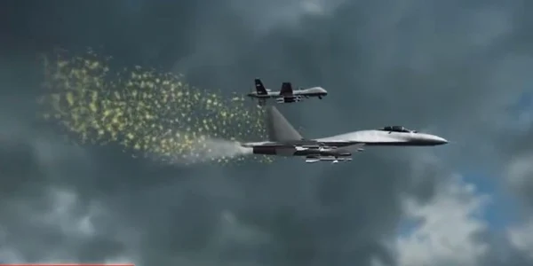 Simulare a incidentului deasupra Marii Negre Captura CBS jpg
