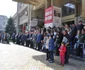 Jandarmii argeşeni au făcut astăzi spectacol în Piaţa „Vasile Milea”