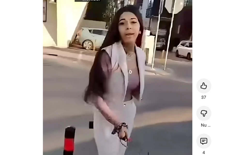 Un livrator din Sri Lanka, înjurat, amenințat, atacat și scuipat de o tânără, în Popești Leordeni: „Și dacă suni la poliție, ce? Te bat!”