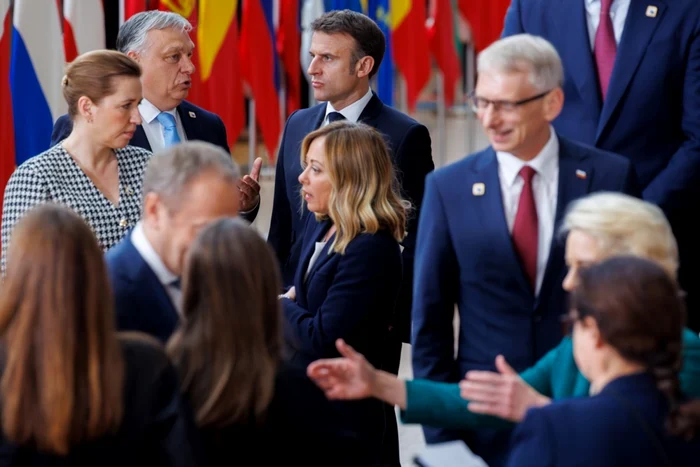 Liderii UE s-au întrecut în reacții care mai de care după summitul din Alaska / Sursa foto: EPA-EFE
