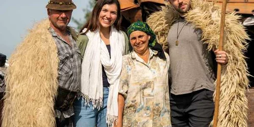 Eva zu Beck si familia din Maramures.FOTO Instagram