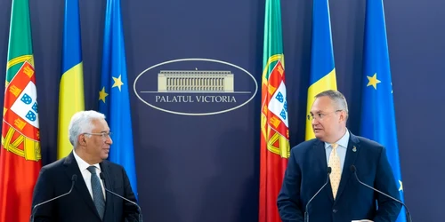 Nicolae Ciucă si premierul Portugaliei Antonio Costa FOTO Gov.ro