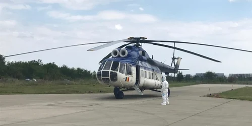 elicopter transfer pacient