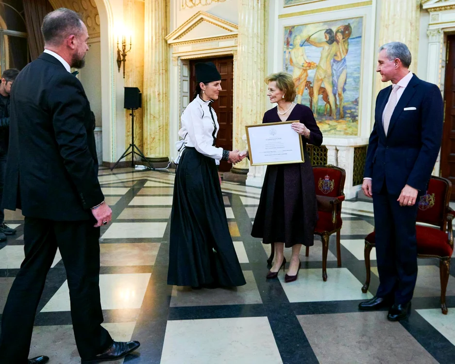 Chris Simion-Mercurian a primit aprecieri și din partea Majestății Sale, Margareta