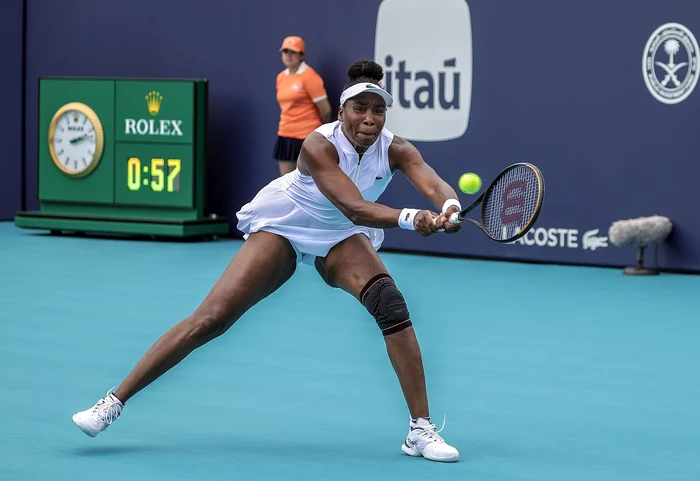 Venus Williams joacă un tenis de calitate la 46 de ani! (Foto: EPAImages)