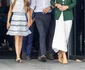 Prințesa Kate, Prințul William, Prințesa Charlotte, Prințul George și Prințul Louis la Jocurile Commonwealth. FOTO: Getty Images
