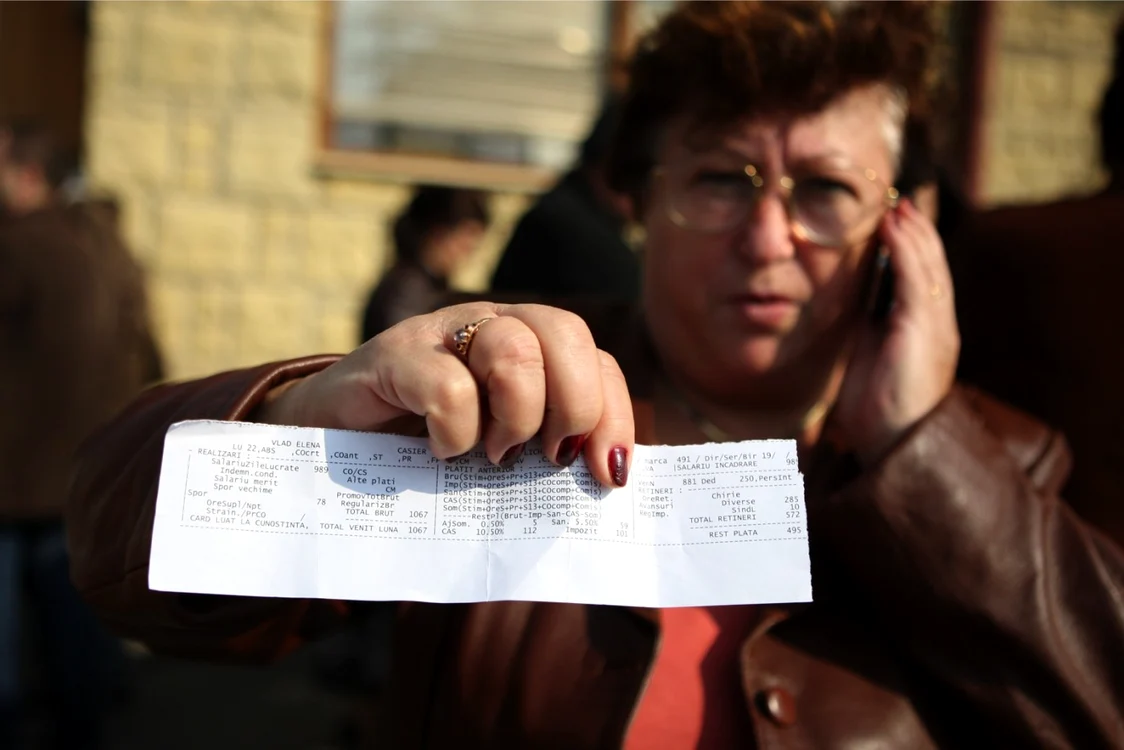 Creşterile salariale au devenit tot mai rare după instalarea crizei în România FOTO Arhivă Adevărul