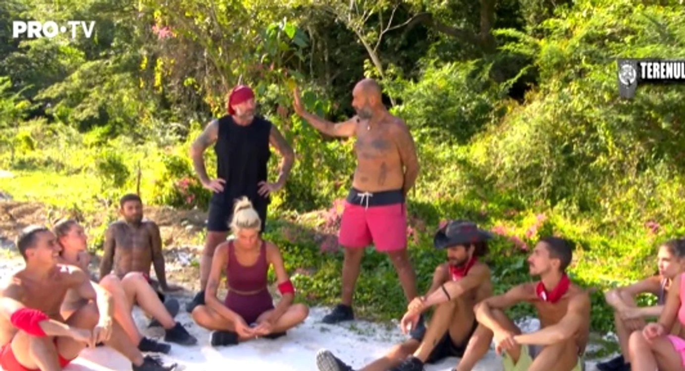 Cei trei concurenți care au fost nominalizați pentru eliminare la Survivor Foto: Captură Video
