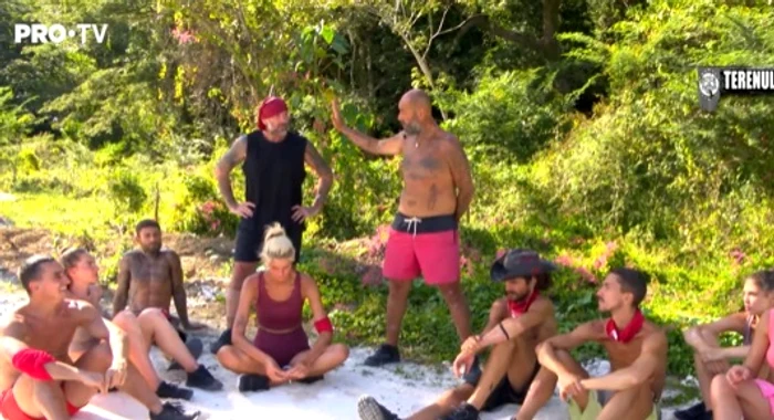 Cei trei concurenți care au fost nominalizați pentru eliminare la Survivor Foto: Captură Video