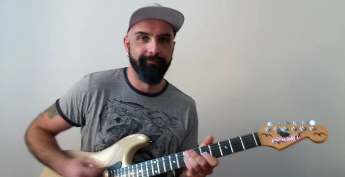 Cezar Popescu a suferit arsuri de gradul 3Foto: Arhiva personală