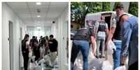 Saci cu bani furați de la Poștă 