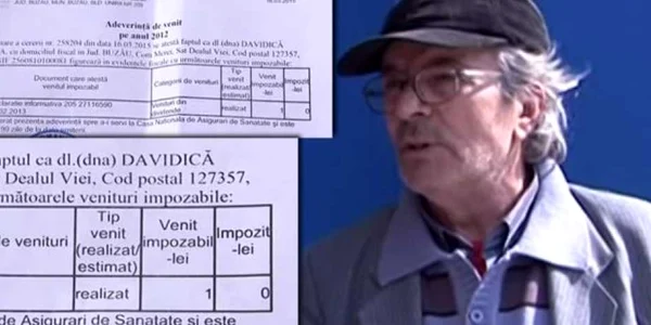 constantin davidica impozit dividend un leu  foto Iulian Bunilă
