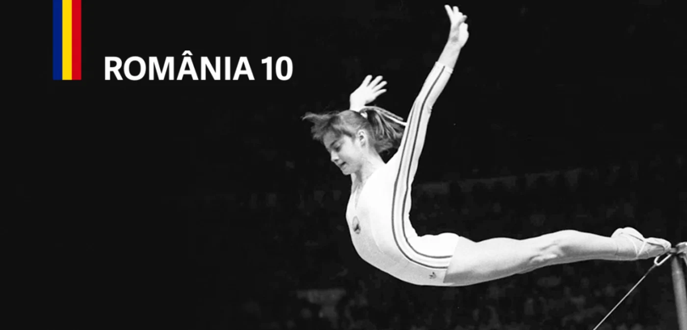 Nadia zborul de 10 de la Montreal Sursa foto Facebook România 10