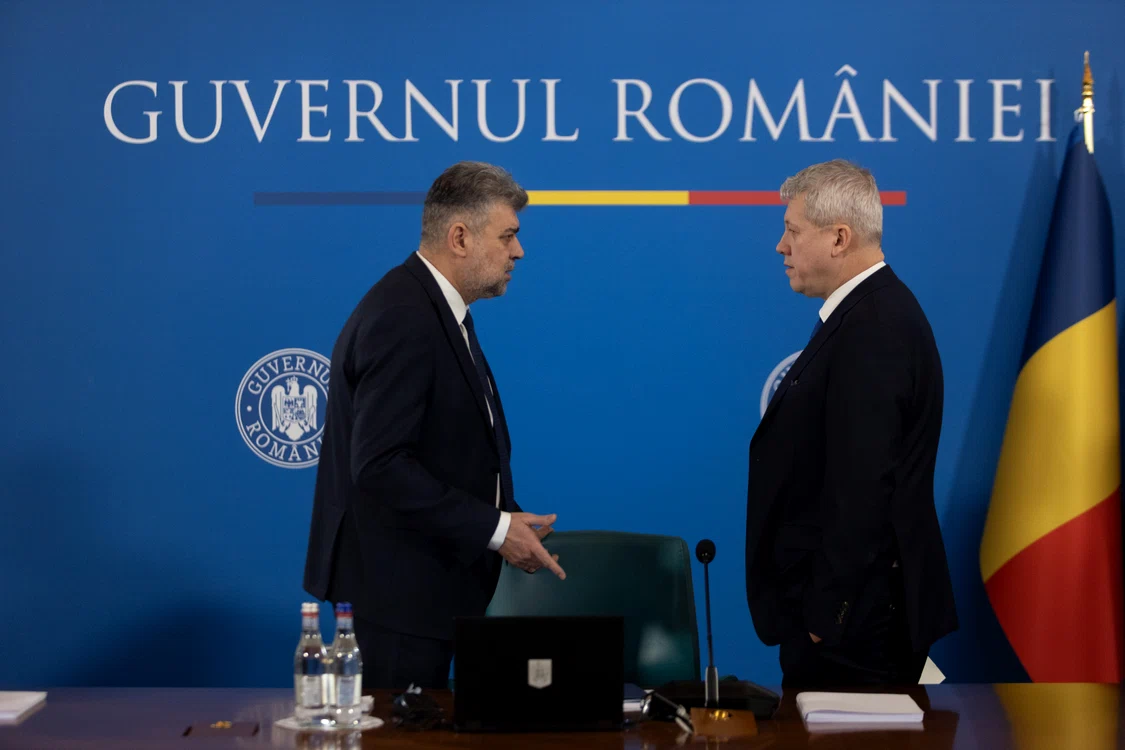 Cătălin Predoiu a preluat conducerea interimară după demisia premierului Ciolacu FOTO Mediafax