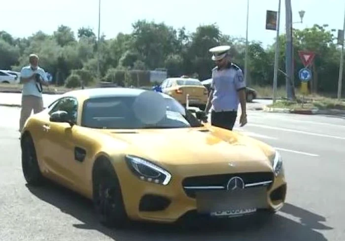 Un medic a fost prins de polițiști la volan după ce a consumat droguri Foto: Captură Digi 24