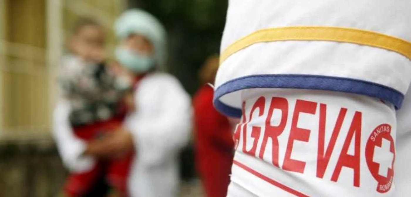 Greva Sanitas a paralizat spitalele din toată ţara