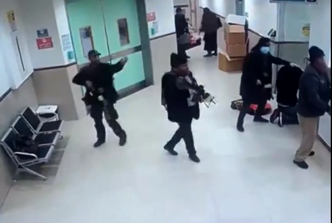 Operațiune a forțelor israeliene într-un spital din Jenin Captură video X @QusNen