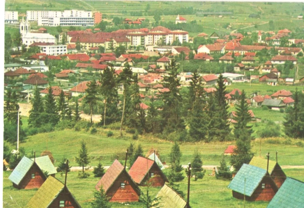 Camping în Toplița. Foto: Delcampe.net