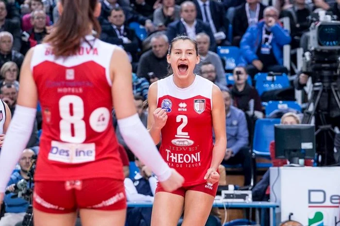 
    Adina Salaoru e una dintre cele mai valoroase jucatoare de la Alba BlajFOTO: Doarvolei.ro  