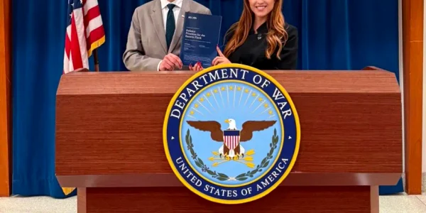 alexandru manda si miruna constantin delegatia Agrora la pentagon  foto agora webp