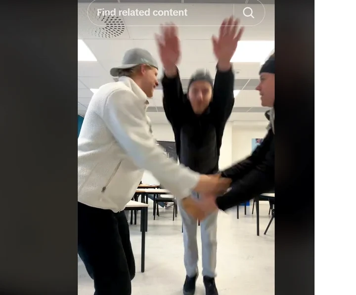 Provocarea se răspândește rapid, iar zeci de copii au ajuns la spital FOTO: captura Tiktok