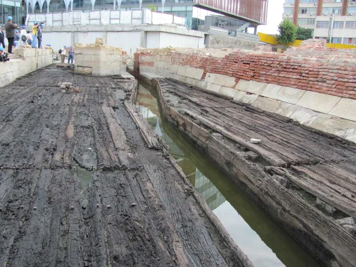 Descoperire arheologică City Business Centre Timişoara Foto