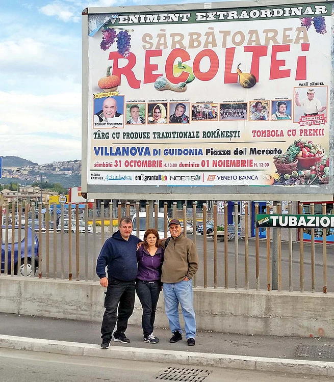 
    Benone Sinulescu  a cântat la Roma,  la evenimentul  organizat de  “Ziua Recoltei”  