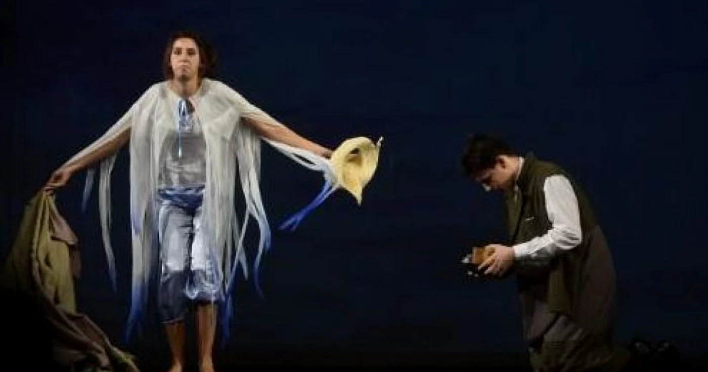 Scenă din spectacolul „Risipitorul“, de Ferdinand Raimund, jucat de Teatrul Vienez de Copii în 2012