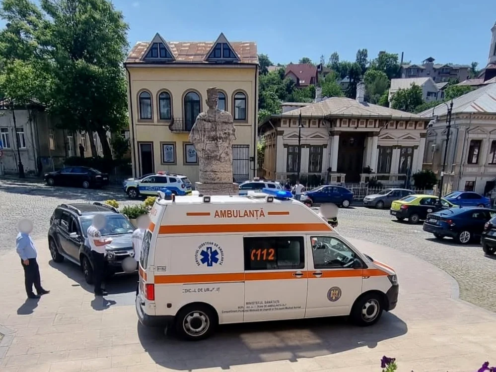 În 11 iunie la Primăria Slatina a avut loc un incident provocat de o femeie nemulțumită FOTO: arhiva