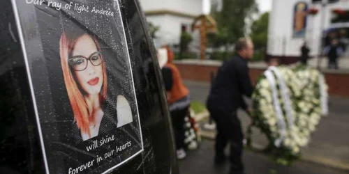 Funeraliile Andreei Cristea decedată în urma atacului terorist din Londra în data de 23 martie au loc in Constanţa FOTO Inquam Photos / Octav Ganea