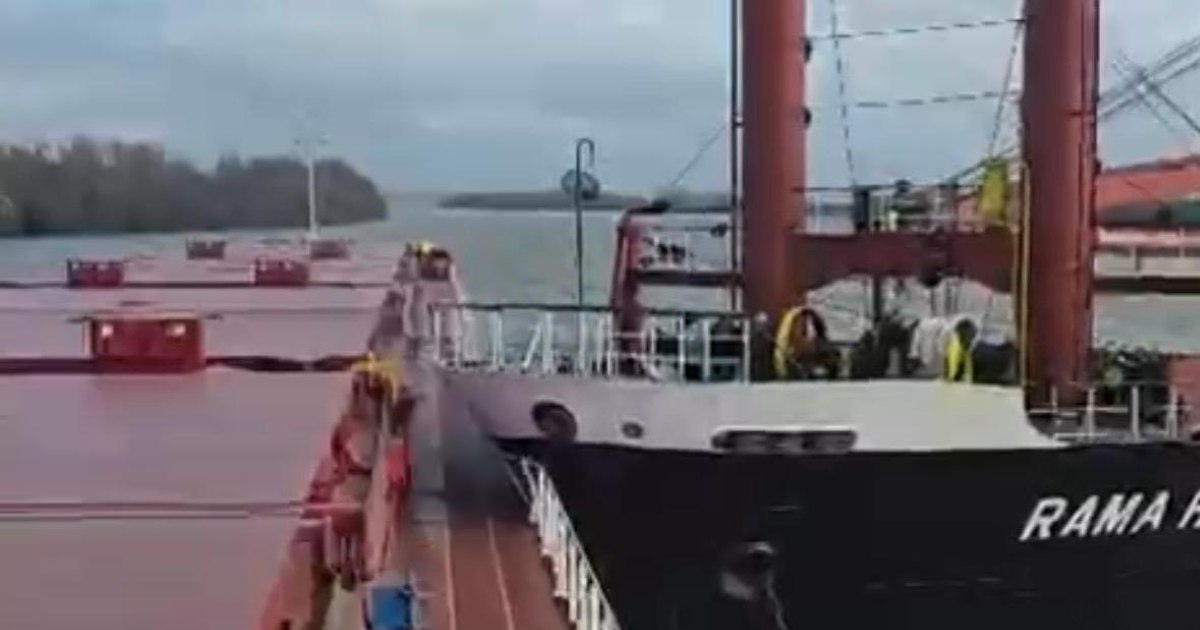 Accident pe Dunăre: o navă turcească a lovit un vas. Cine se face vinovat?