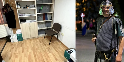 Biroul lui Dan Terteci și primarul Iulius Bedea  Foto Dan Terteci și Iulius Bedea facebook jpg