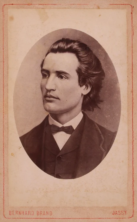 Poză rară cu Mihai Eminescu