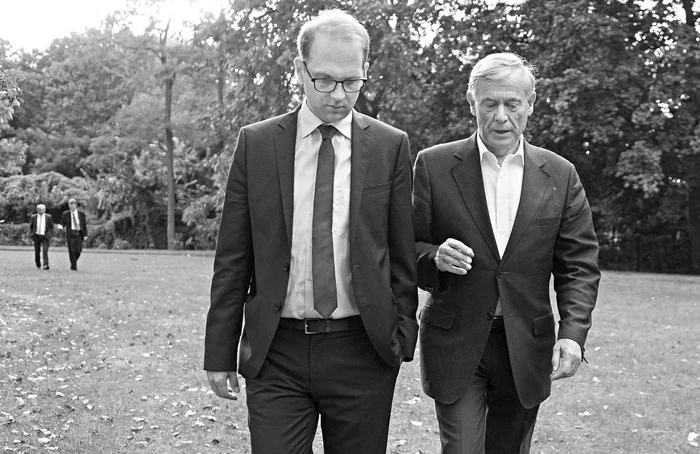 Dominic Fritz și fostul preşedinte al Germaniei Horst Köhler FOTO: FB