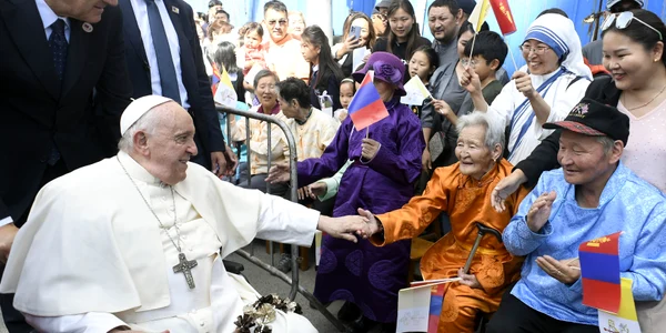 Papa Francisc in Mongolia FOTO Profimedia jpg