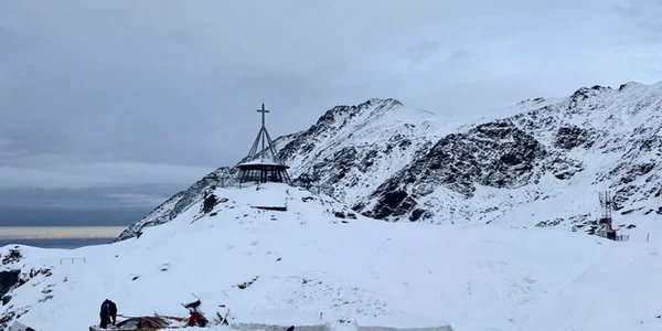 Hotelul de gheață de la Bâlea Lac din acest an Foto Ștefan Stoica jpg