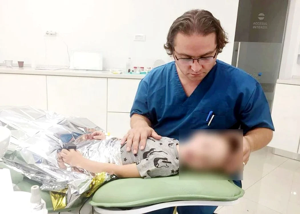 Copilul a fost sedat cu doza maximă (Foto: Arhivă personală)