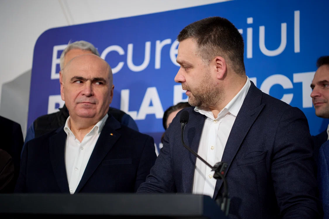 Ilie Bolojan și Ciprian Ciucu. FOTO: Inquam Photos / Codrin Unici