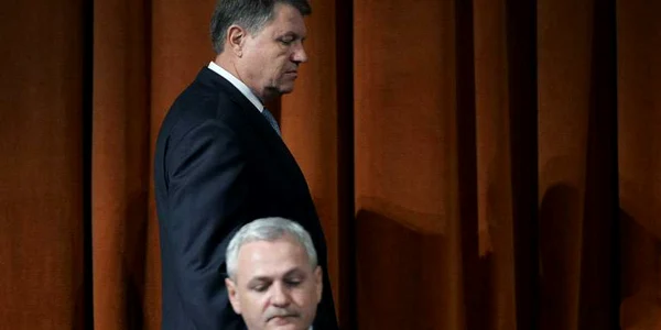 Klaus Iohannis si liviu dragnea. foto mediafax