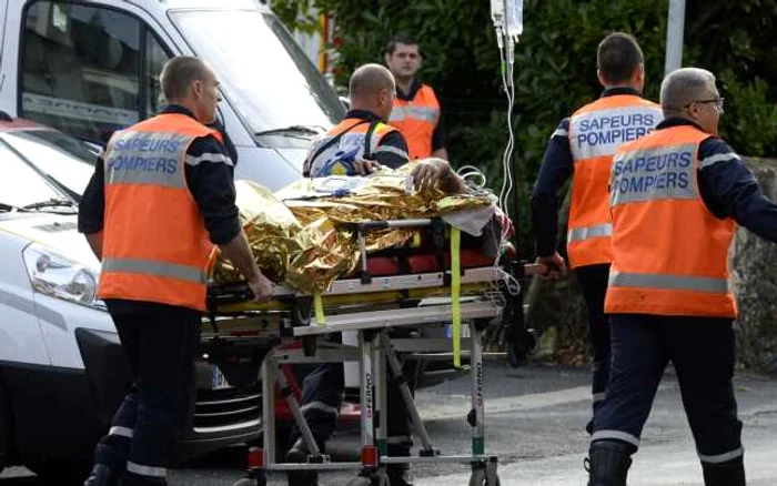 Accidentul din Franţa s-a soldat în total cu 43 de morţi FOTO AFP