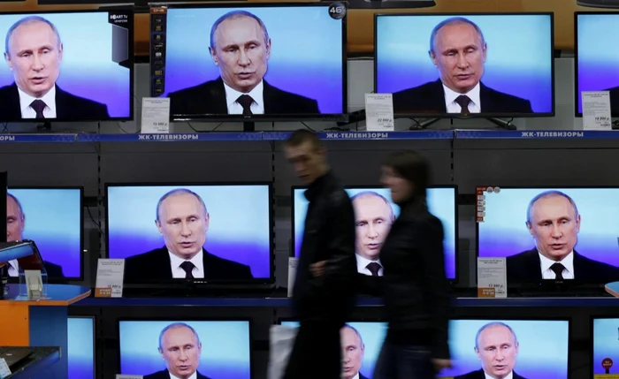 vladimir putin televiziune rusia propaganda FOTO reuters