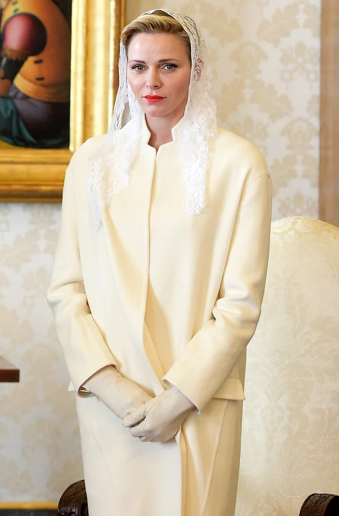 Monaco's Royals Meet Pope Francis Vatican jpeg