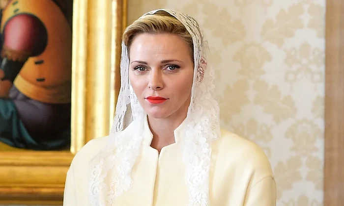 Monaco's Royals Meet Pope Francis Vatican jpeg