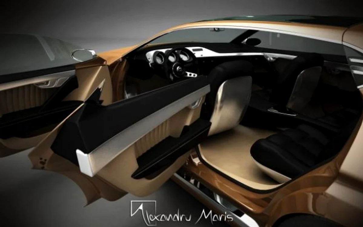 Conceptul futurist al Dacia 1300 prea scump pentru a fi realizat FOTO Alexandru Mariş