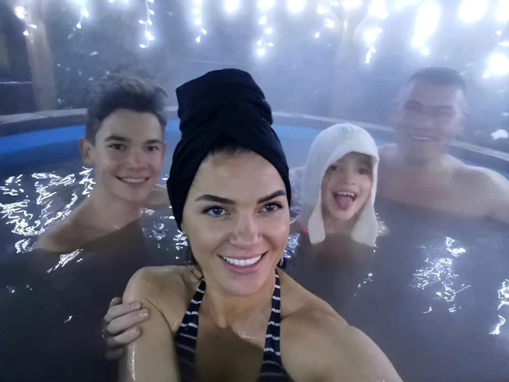 Ionuț Iftimoaie, cu toată familia în ciubăr