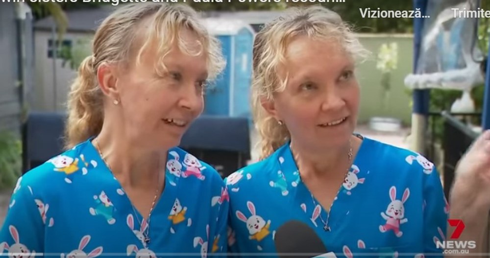 Interviu suprarealist cu două gemene din Australia: vorbitul lor sincron face senzație