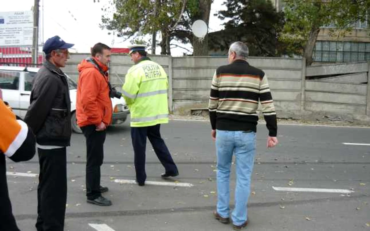 Poliţia Rutieră face măsurători
