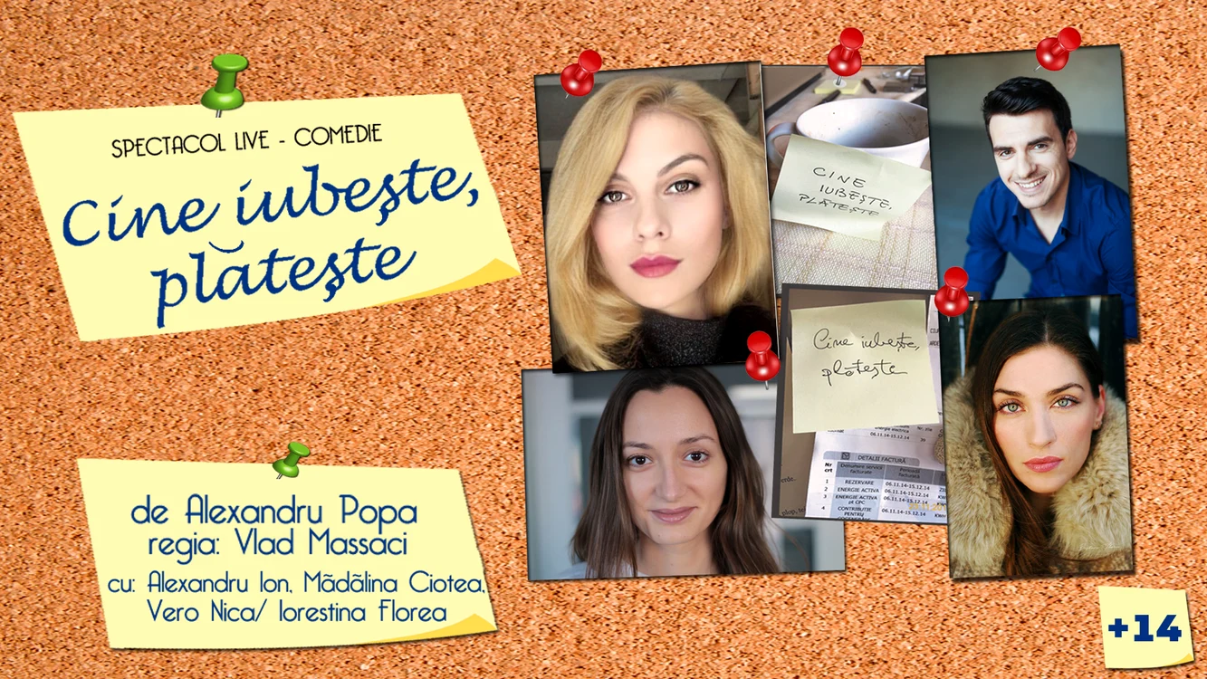
    „Cine iubește plătește”, spectacol pus în scenă la Teatru la Cinema  
